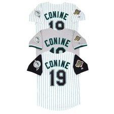 Jeff Conine 1997 Florida Marlins Home Alt Road World Series Jersey Men's (S-3XL)