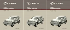 2007 Lexus GX 470 Shop Service Repair Manual Complete Set