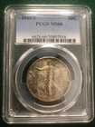 Beautifully Toned 1945-S Walking Liberty Half Dollar PCGS MS66