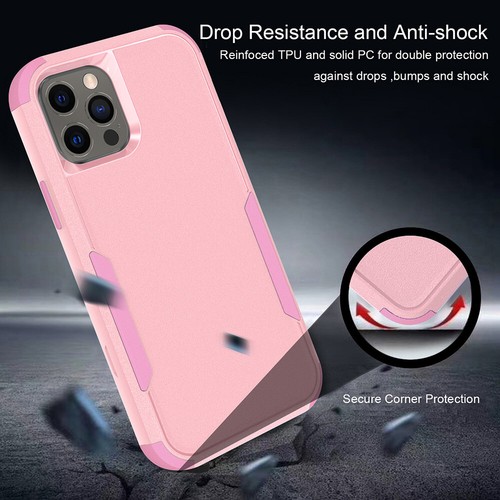 for iPhone 13 Pro 6.1" Case Tough Anti-Slip Hybrid Shockproof Cover+PrTool - Picture 31 of 39