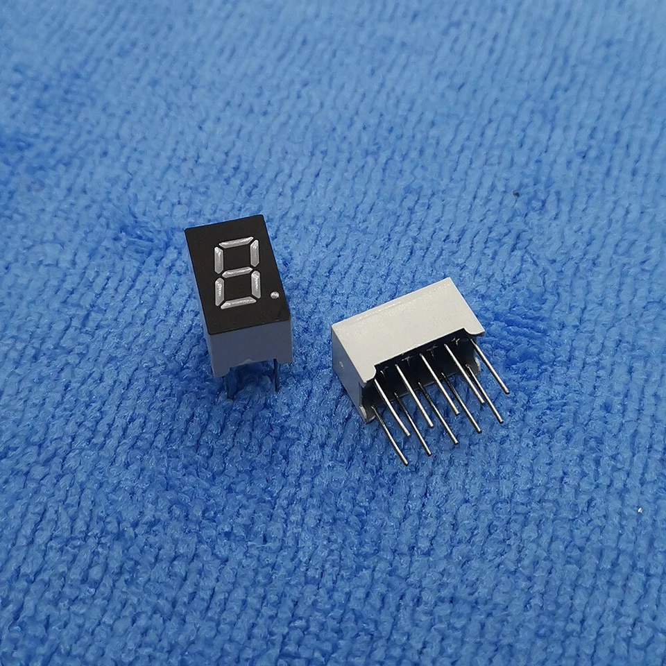 2pcs ~100pcs 0.3" 0.3 inch 7 Segment Display Yellow LED 1 Digit Common Cathode - Image 3 of 4