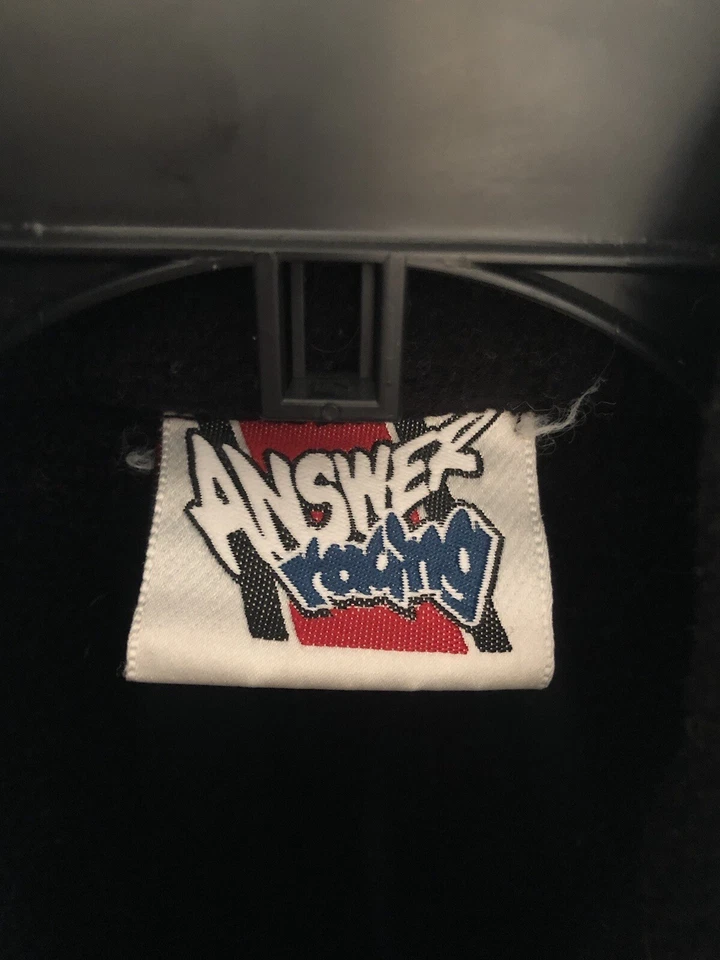 Chaleco polar Manitou Answer Racing 1995 vintage RARO bordado bolsillos años 90 Foto 3 de 4