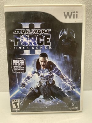Star Wars: The Force Unleashed (Nintendo Wii, 2008) with Booklet