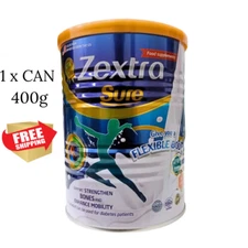 Original Zextra Sure Milk Powder 400g Knee Joint Pain Relief Bones Calcium Omega