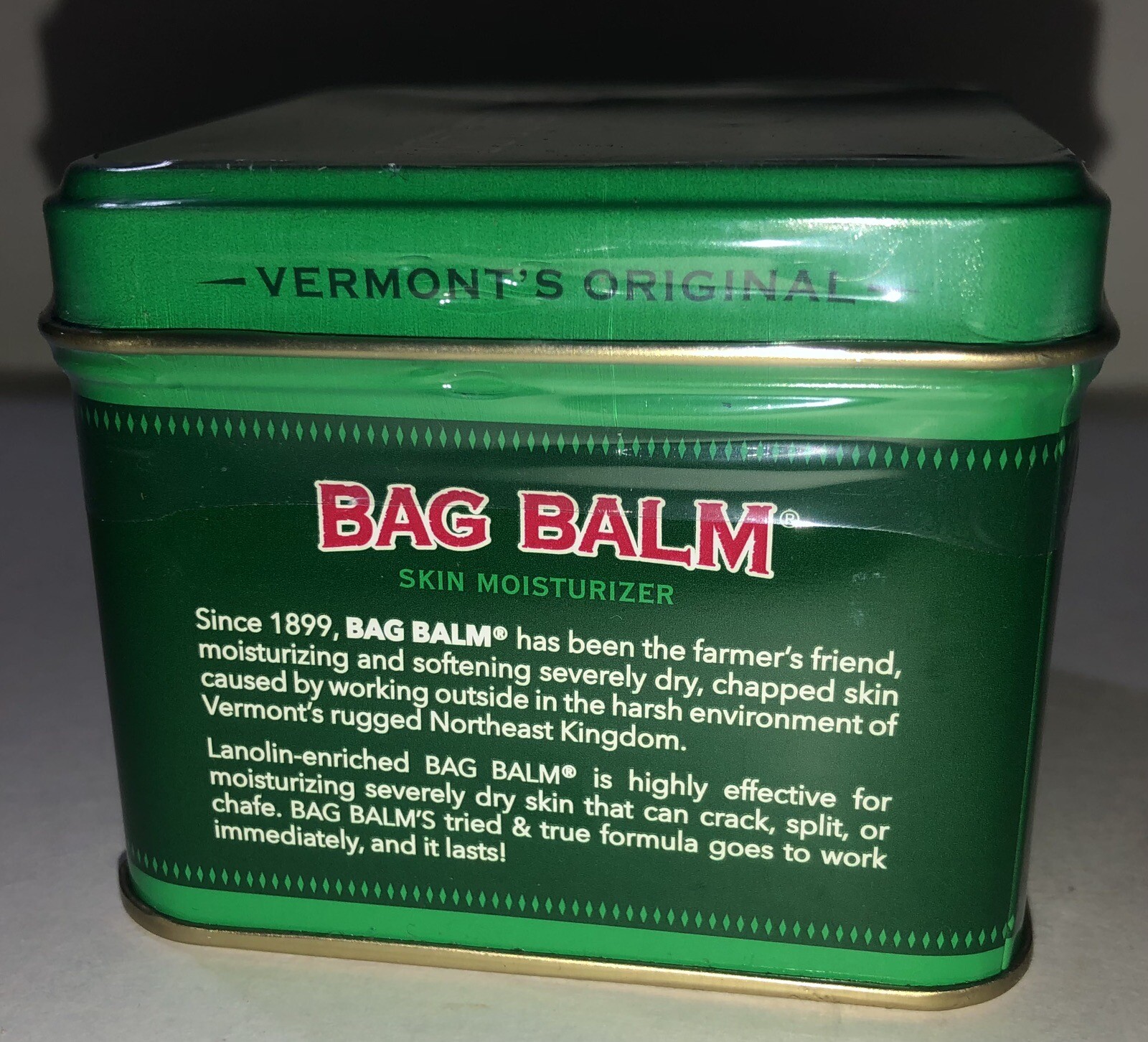 TWO (2) 8oz Vermont's Original Bag Balm HAND & BODY Ointment SKIN