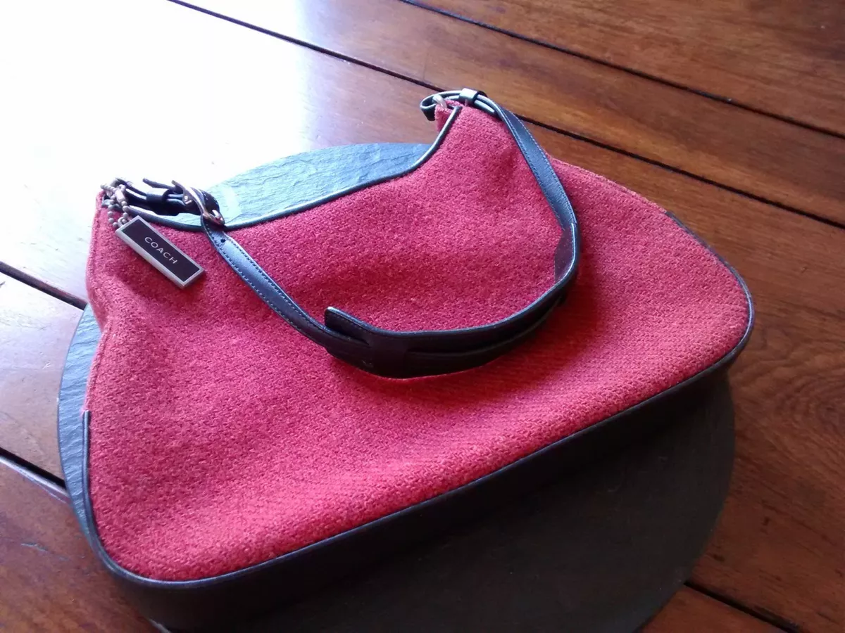Coach purse with red inside new arrivals