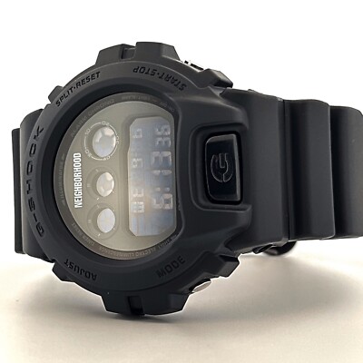 Casio G-Shock X Neighborhood DW-6900FS black matte dw-6900