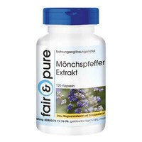 MöNchspfeffer Extrakt + Zink 120 Kapseln, 4-Fach Konzentriert | Fair & Pure