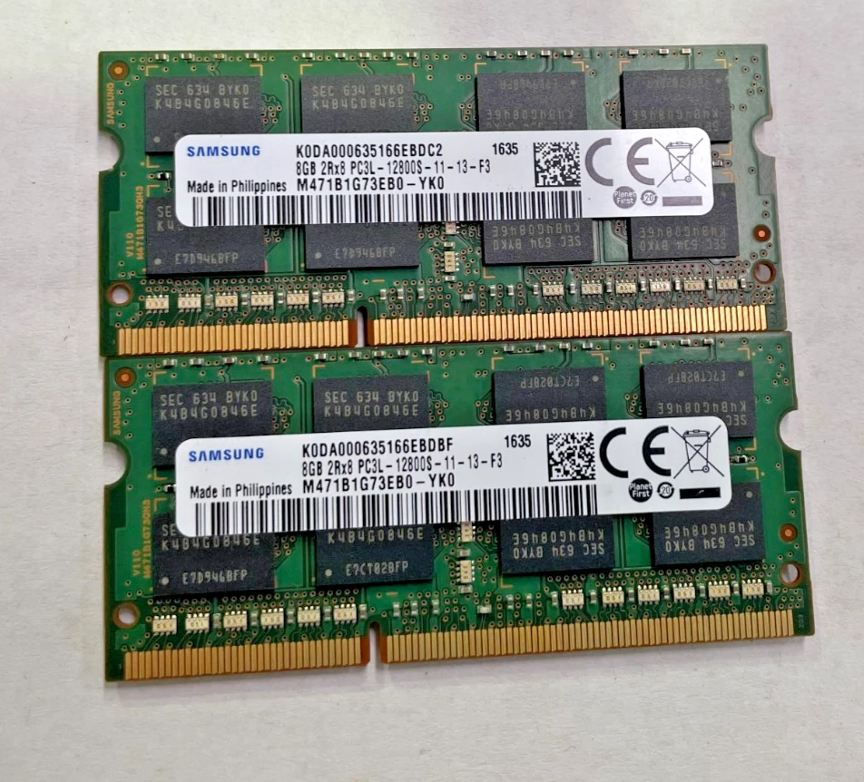 Las mejores ofertas en Samsung 16GB DDR3 SDRAM | eBay