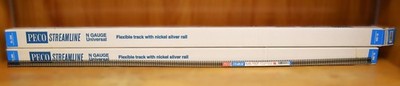 Lot of 38 PECO Streamline 36'' N Gauge Universal Track Code 80 Nickel Silver Rail