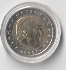 Monaco 2 euro corso 2001 principe Ranieri III in capsula