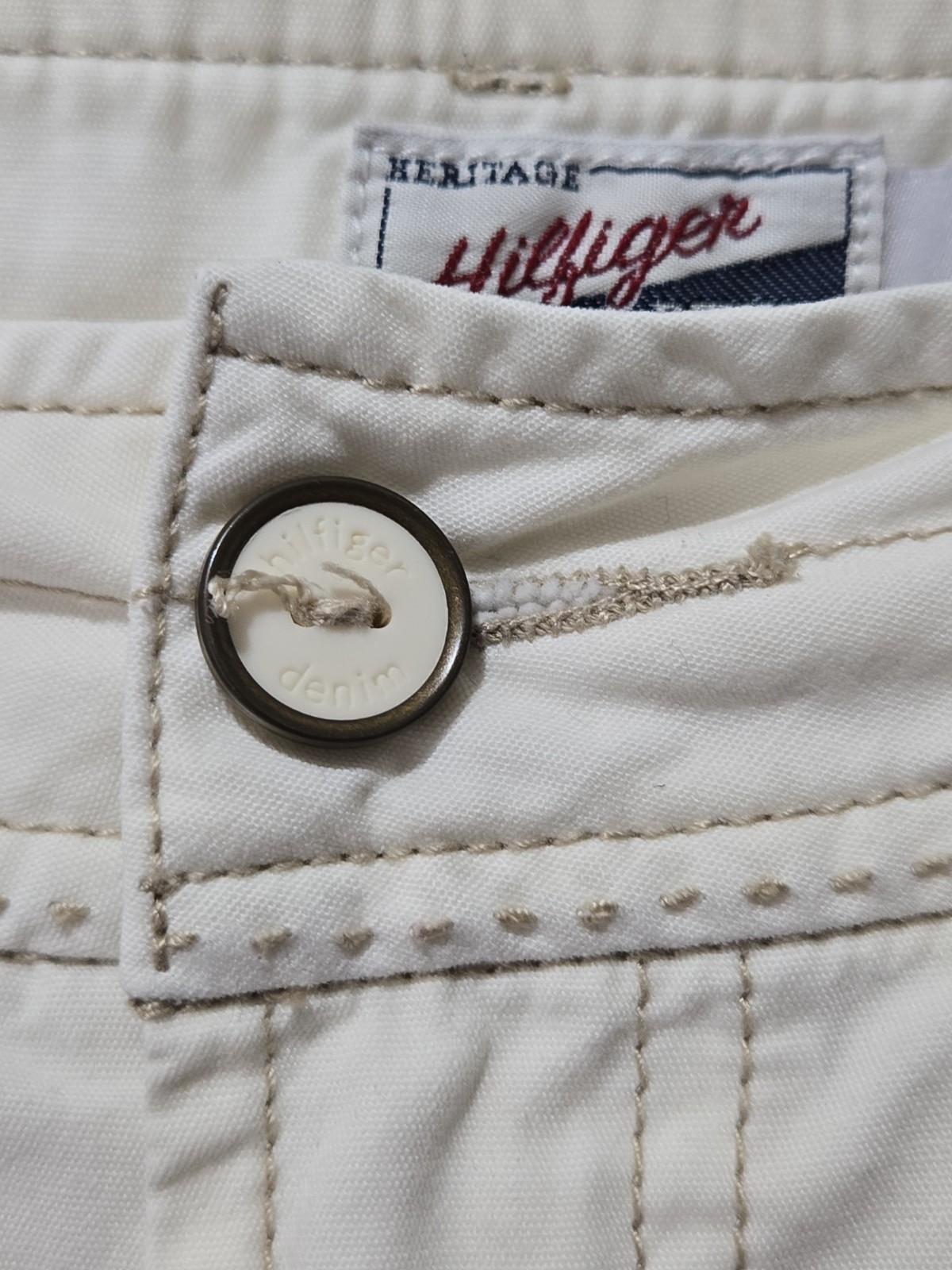 Vtg. RARE Tommy Hilfiger Denim Women's Junior Cargo Capri Pants LOW RISE-Size 5 image 4