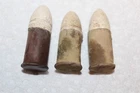 3 DUG .52 CAL. US M-1860 SPENCER CARBINE BULLETS PUT TOGETHER WINCHESTER V.A.