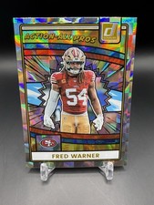 2025 Fred Warner Panini Donruss Football Action-All Pros Insert 49ers AAP-FWA