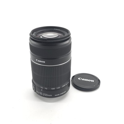 Canon EF-S 55-250mm F/4-5.6 II IS Lens, Mint
