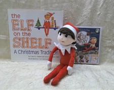 An Elf's Story DVD A Christmas Tradition Book  14 in Plush Toy Elf On The Shelf