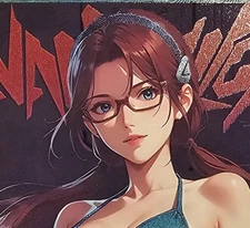 Mari - Evangelion - Sexy Anime Waifu Comic Card