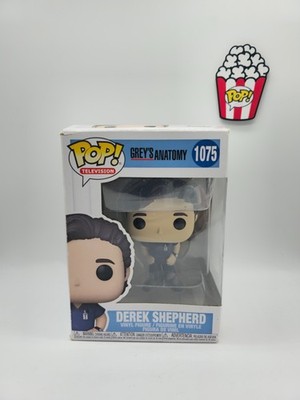 Funko Pop Derek Shepherd Greys Anatomy 1075 McDreamy Vinyl Television Deko Fig