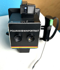 Polaroid Miniportrait Model 202 Instant Camera Untested Trigger Issue