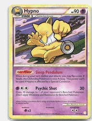 Hypno 23/123 HeartGold & SoulSilver Rare