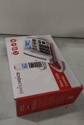 SWISSVOICE 3355 Corded Big Button Phone for Elderly with Answering Machine
