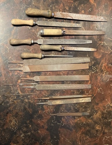 Vintage 15 Piece Assortment of Nicholson Files - Picture 5 of 6