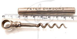 Vintage Jamie Stuart Edinburgh Scotch Whiskey Pocket Corkscrews Peter Dawsons