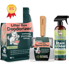 Sprinkle  Sweep Litter Box Deodorizer - Cat 2.67 Ounce Pack of 3 