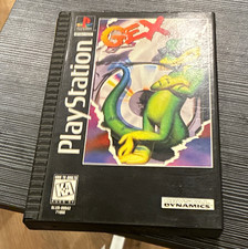 Gex Sony PlayStation 1 PS1 Crystal Dynamics KA Rating NTSC-U/C Gex Series