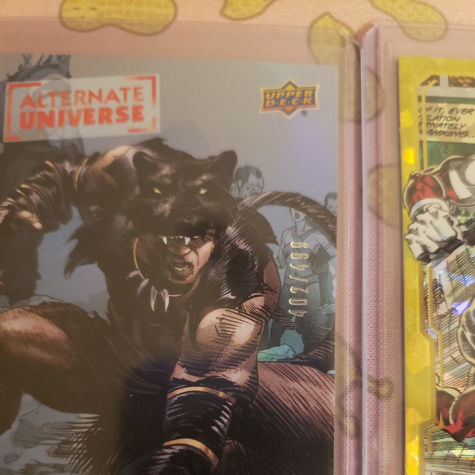 2023 Upper Deck Marvel Allegiance Parallel Numbered Card Lot Black Panther /149 thumbnail 6