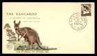 Mayfairstamps Australia FDC 1959 Kangaroo 9d First Day Cover aaz_50535