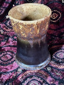 Medieval Ceramic Chalice Game Of Thrones or Celtic Style Coffee Or Beer Hot Cold