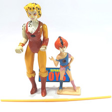 Thundercats CHEETARA & WILY KIT figure 100  COMPLETE original 1985 LJN Telepix