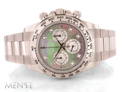 Rolex Cosmograph Daytona 116509 Weißgold MOP Diamond 03/2022 Unworn Uhr (14715)