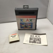KLAX Amstrad GX 4000 custodia manuale completa 