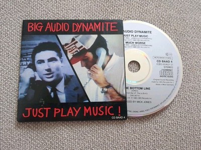 Big Audio Dynamite-Just Play Music-UK CD Single  NEW