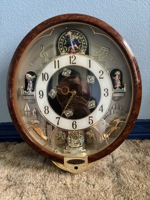 Seiko QXM147BRH Melodies in Motion Wall Clock - 2006 Special Edition Read