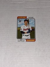 Cleveland Guardians Bo Naylor 2023 Topps Heritage Baseball Rookie Card