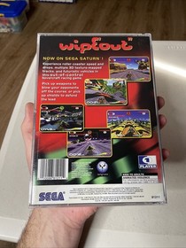 Wipeout (Sega Saturn, 1996) CIB Reg Card