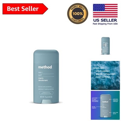 Fresh Sea + Surf Natural Deodorant, 24-Hour Protection, 2.65 oz Stick