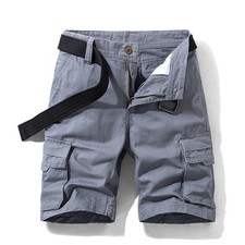 Summer Men's Casual Shorts Multi-pocket Combat Pants Mid-waist Cargo Sport Pants