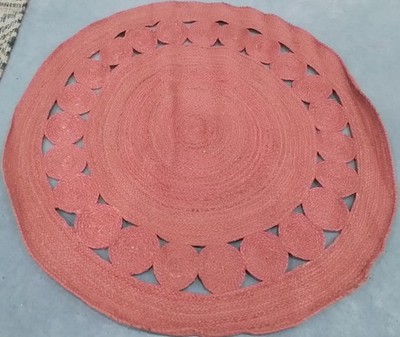 RUST 5'-0'' x 5'-0'' Flaw in Rug, Reduced Price 1172781263 NF364P-5R