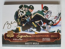 Brett Hull 2013-14 The Cup Signature Renditions Auto 13/35!!!