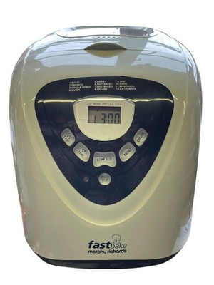 Morphy Richards Fastbake Brotbackautomat, 12 Programme, weiß - gebraucht