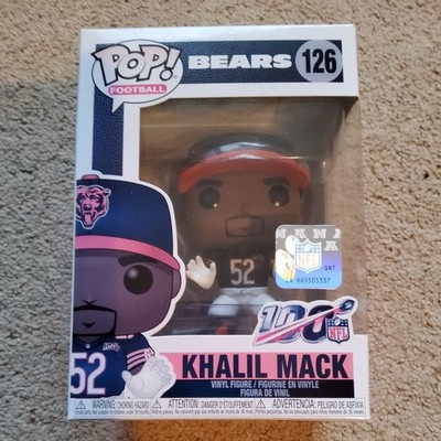 Funko Pop! Chicago Bears Khalil Mack #126 Gewölbt mit Popschutz 