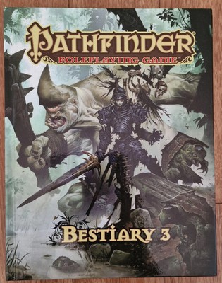 RPG Buch Pathfinder Bestiary 3 1. Edition Hardcover D&D 3.5 OGL kompatibel