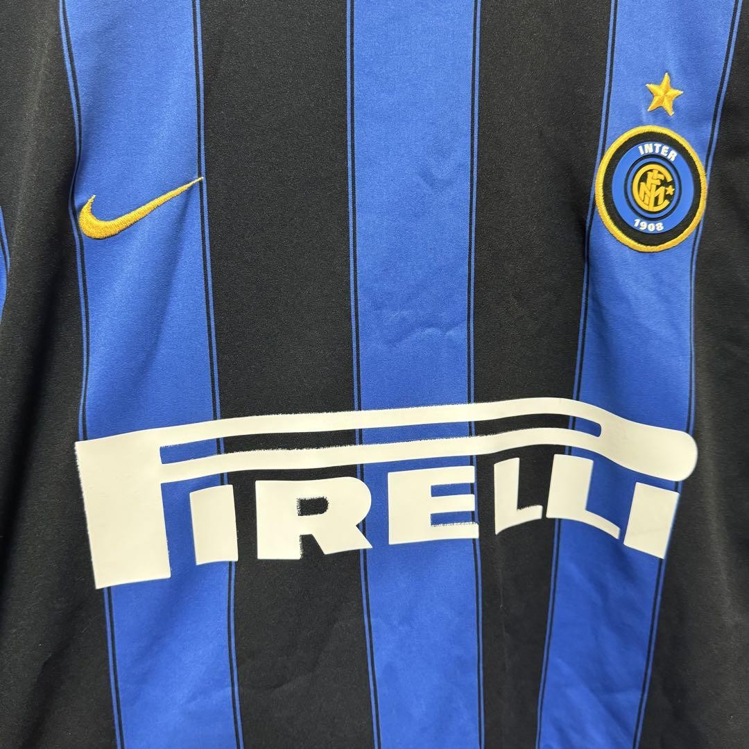 ウェア Nike 03/04 Inter Jersey L 2003/04 RECOBA #20 Inter Milan Vintage Nike Home Football