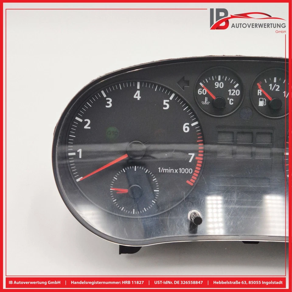 Cuadro de instrumentos velocímetro 8L0919860A 110008778/002 AUDI A3 (8L1) 1.6 VDO Foto 3 de 4