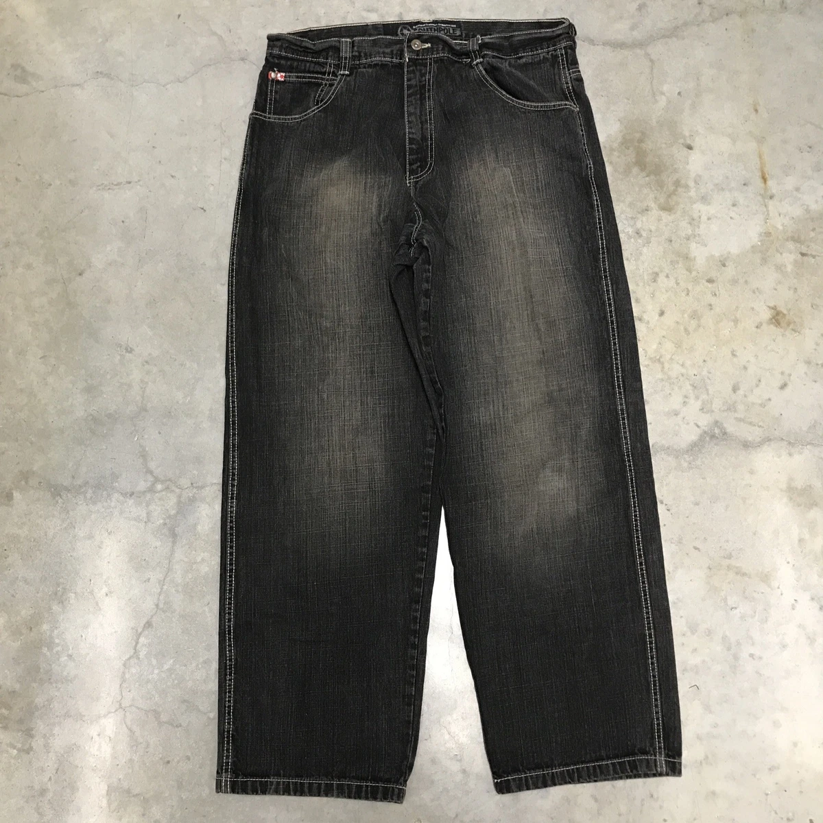 Southpole Black Relaxed Jeans for Men for sale | eBay