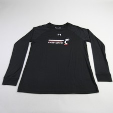 Cincinnati Bearcats Under Armour HeatGear Long Sleeve Shirt Women's Black New
